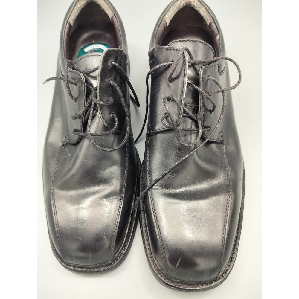 Nunn Bush Leather Dress Shoes 83364-01 Comfort Oxfords Black Mens 9.5M Formal - Picture 6 of 11